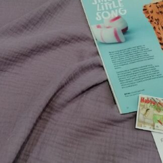 Муслін двошаровий візон 135 см арт. 3504