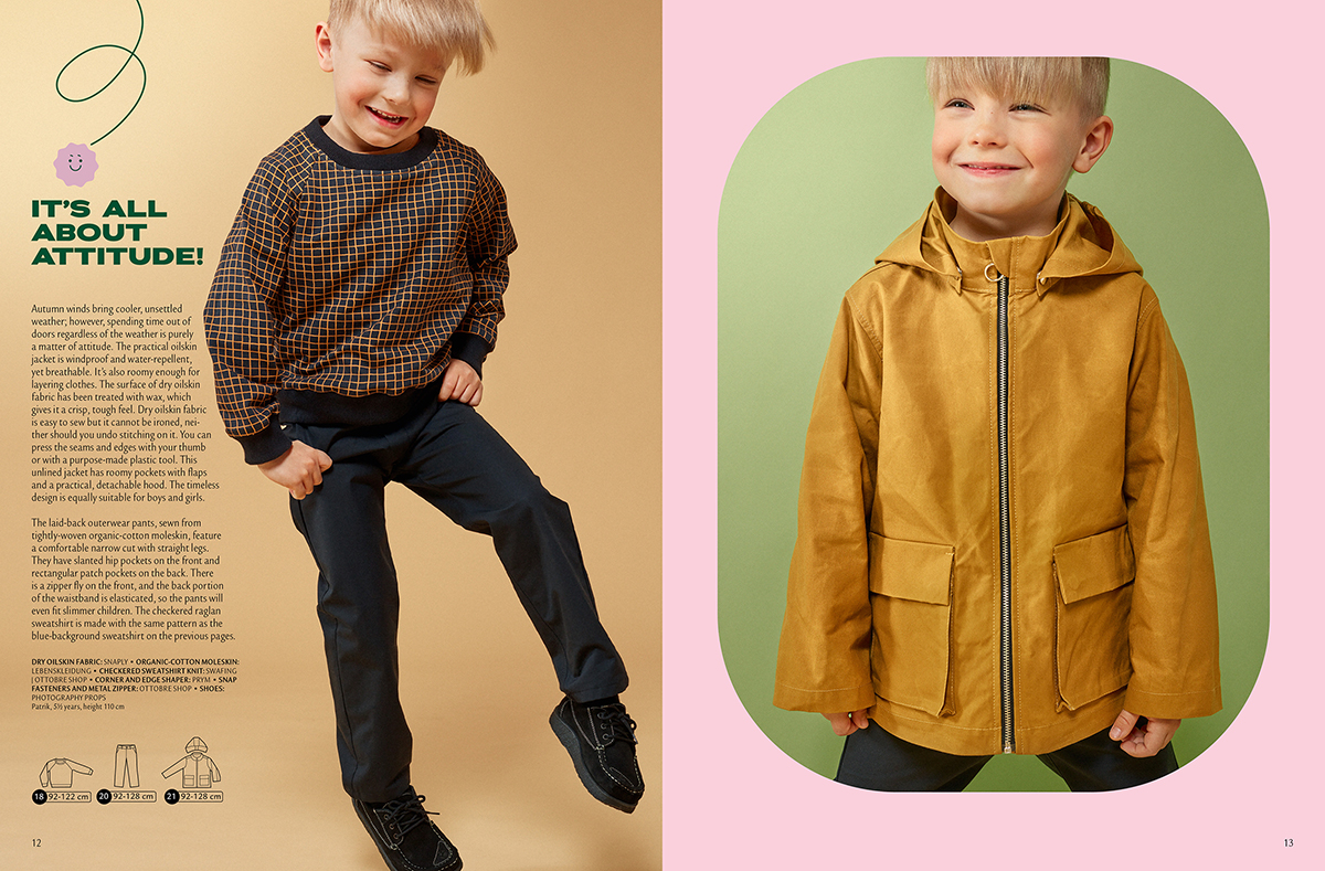 Оттобре/ottobre 4-2021 Kids Осінь (англ.) арт. 3531 - Зображення 6