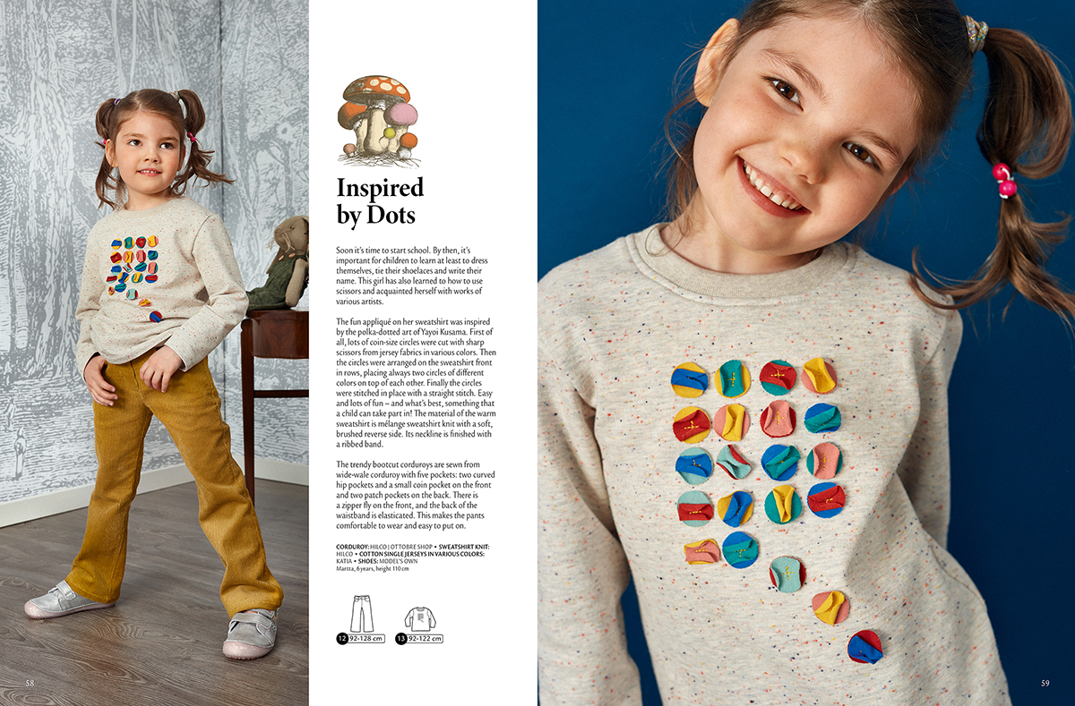 Оттобре/ottobre 4-2021 Kids Осінь (англ.) арт. 3531 - Зображення 15
