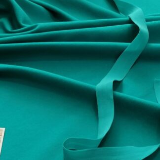 Стрейч-кулір зелена бірюза щ.190 арт 3580