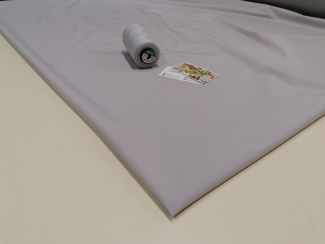 Плащівка на мембрані (тонка) Артік, світло-сіра арт 3552 - Зображення 2