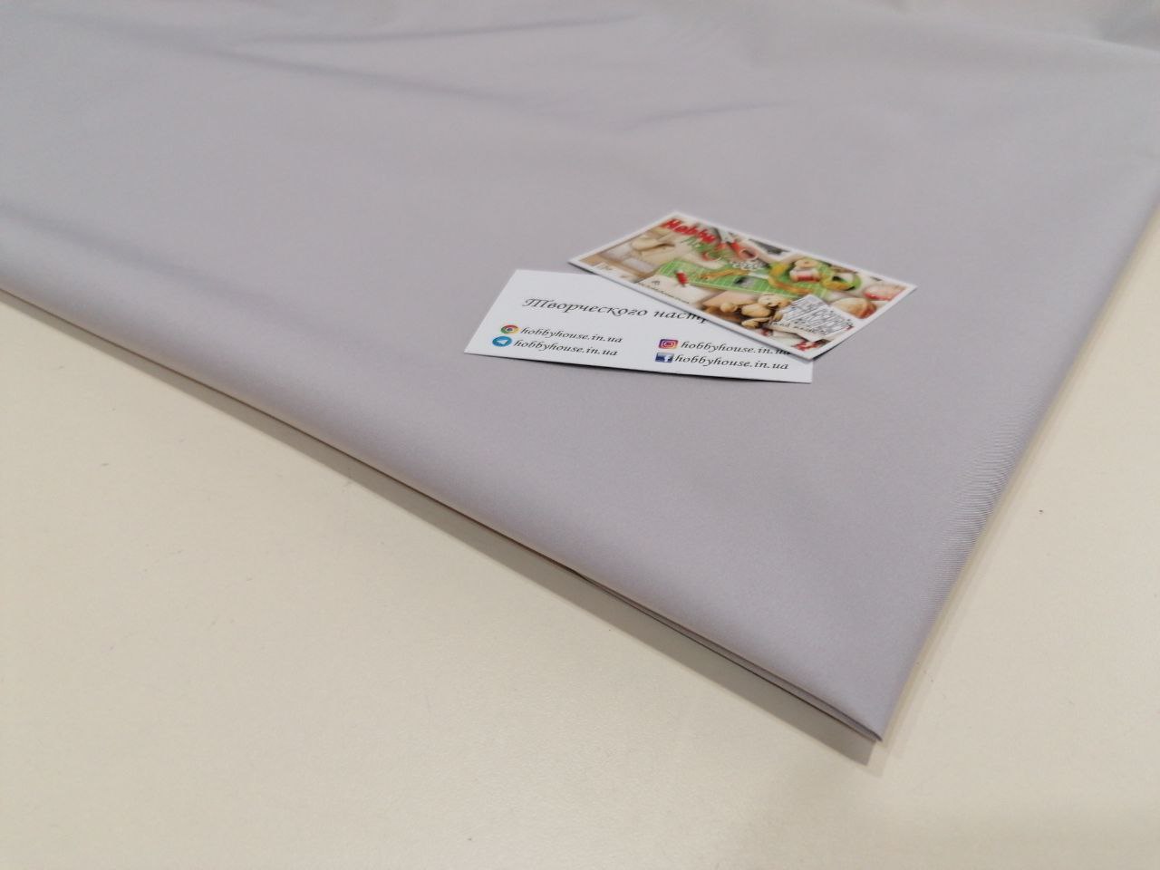 Плащівка на мембрані (тонка) Артік, світло-сіра арт 3552 - Зображення 4