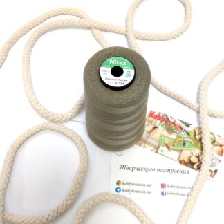 Нитки для шиття Nitex 4000 ярдів 40/2 324 хакі арт. 3640