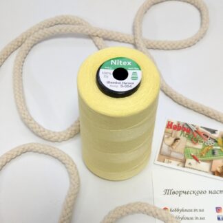 Нитки для шиття Nitex 4000 ярдів 40/2 054 щербет арт. 3608