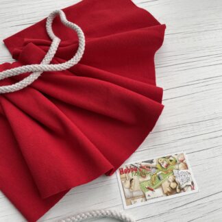 Рібана червона щ.310 146 см арт 3594