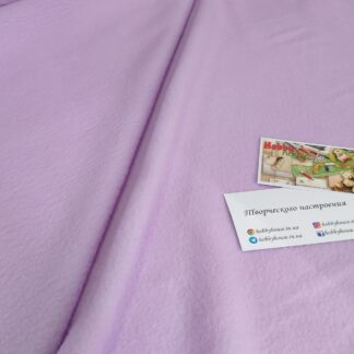 Фліс на трикотажній основі, бузок , арт 3557