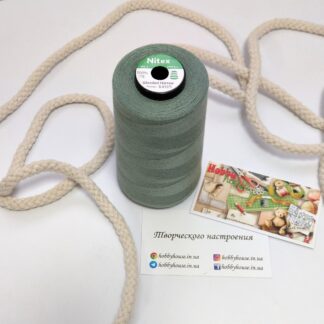Нитки для шиття Nitex 4000 ярдів  сірий 40/2 1271 арт. 3666