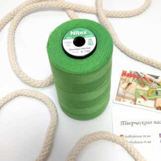 Нитки для шиття Nitex 4000 ярдів 40/2 150 яблуко арт. 3622