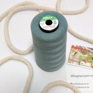 Нитки для шиття Nitex 4000 ярдів 40/2 1272 арктик арт. 3667