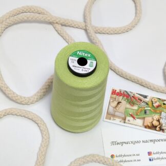 Нитки для шиття Nitex 4000 ярдів 40/2 041 салат арт. 3606