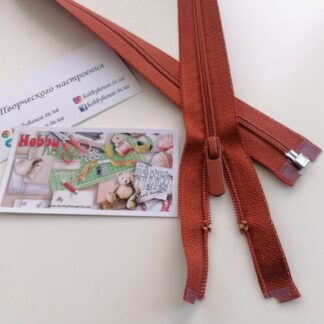 Блискавка спіраль Баришевка 80 см іриска арт. 3586