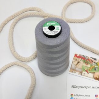 Нитки для шиття Nitex 4000 ярдів сірий 40/2 272 арт. 3674