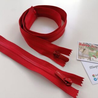 Блискавка трактор Баришевка 80 см червоний арт. 3720