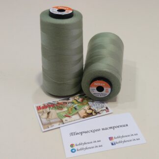 Нитки для шиття Nitex 4000 ярдів 50/2 110 світлий хакі арт. 3758