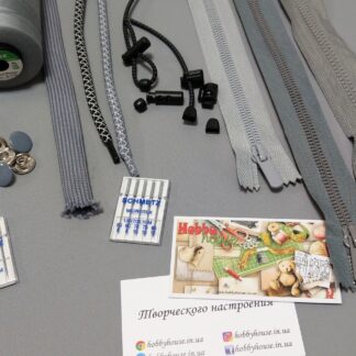 Плащівка на мембрані (щільна)  світло-сіра арт 3748