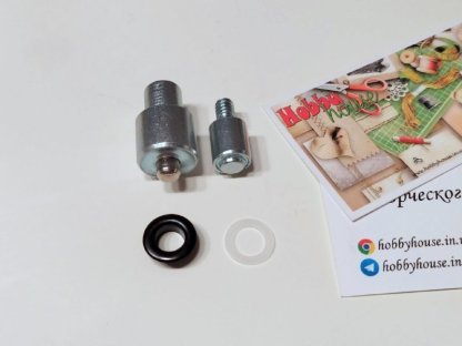 Люверс 8 мм НЕРЖАВІЮЧИЙ оксид + металеві і пластикові кільця(10 шт.) арт. 3772