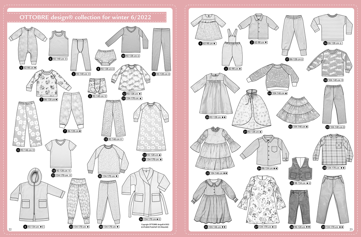 Оттобре/Ottobre Kids 6-2022 (англ.) арт. 3807 - Зображення 21