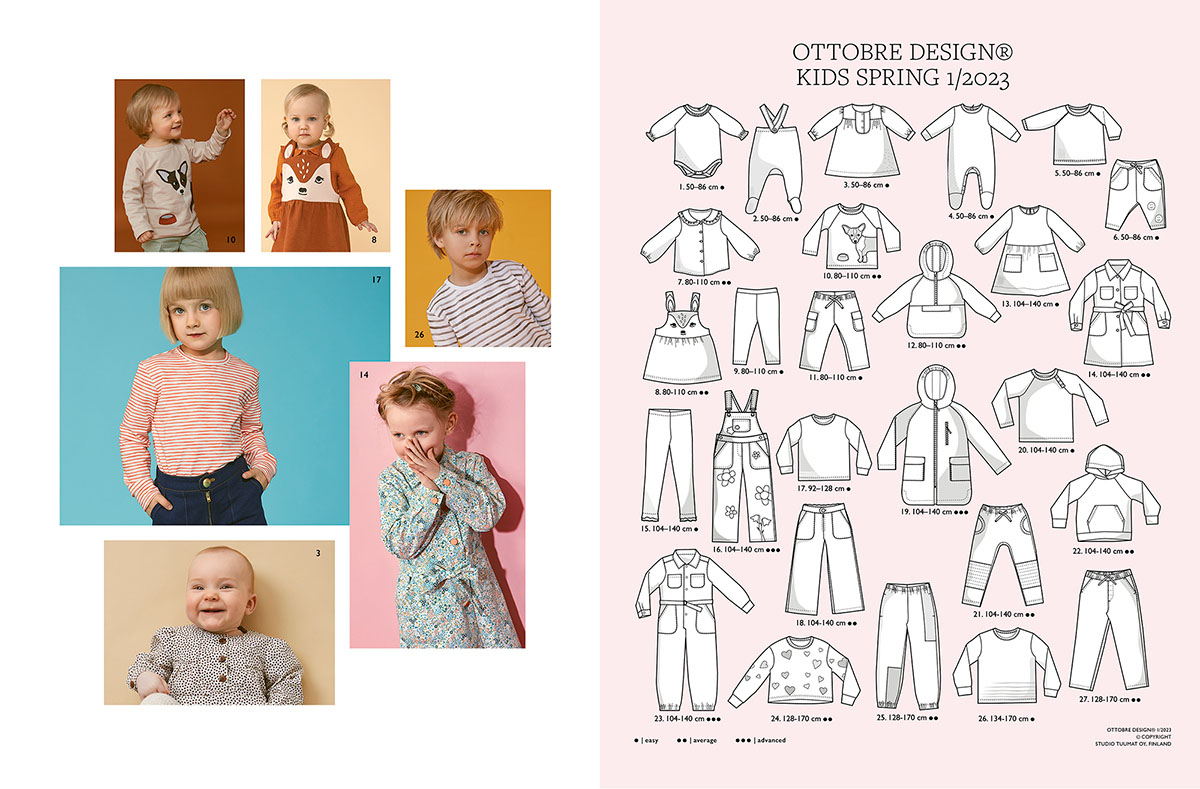 Оттобре/Ottobre Kids 1-2023 (англ.) арт. 3808 - Зображення 18