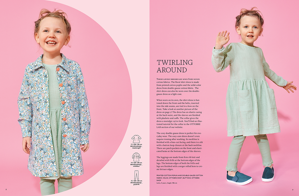 Оттобре/Ottobre Kids 1-2023 (англ.) арт. 3808 - Зображення 4