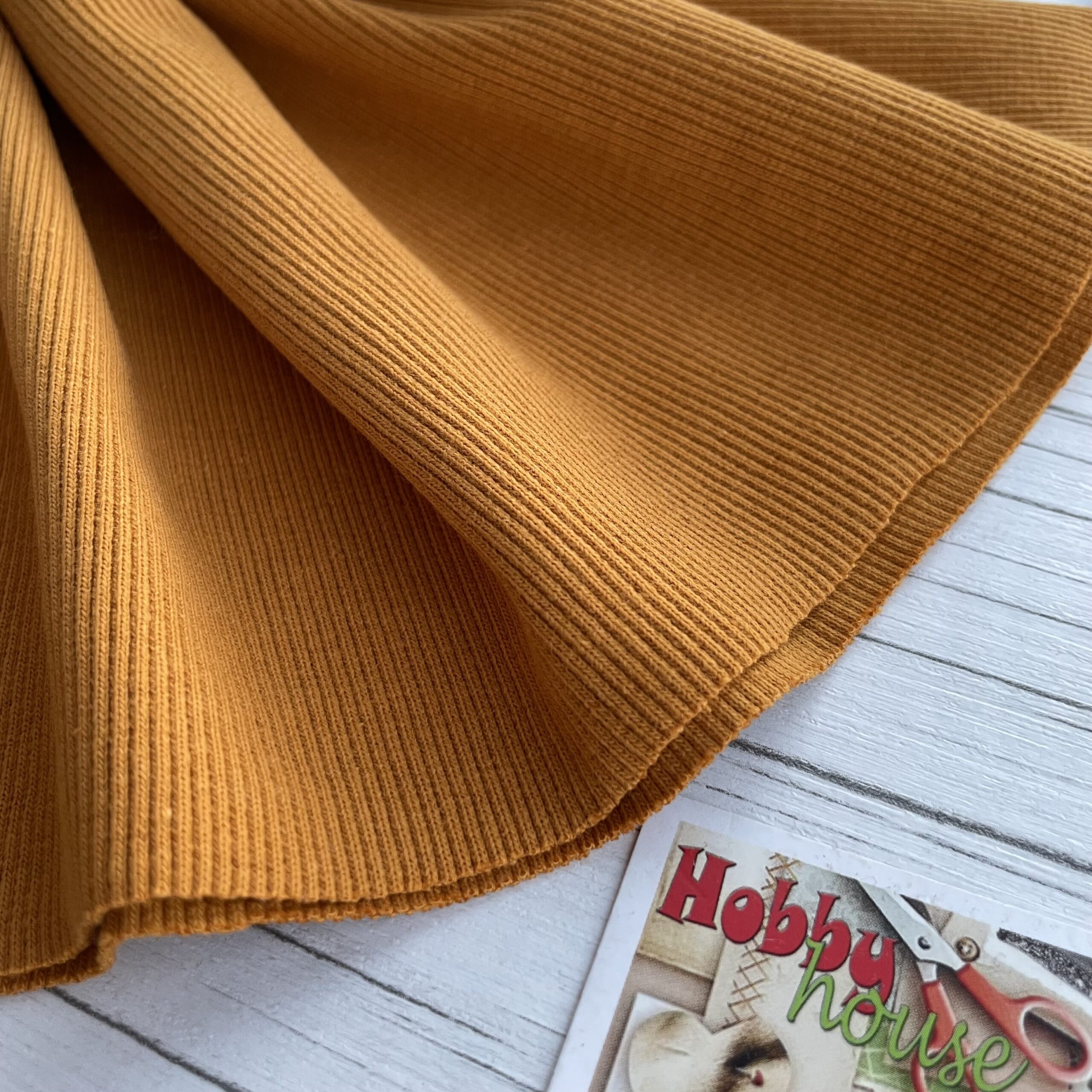 Кашкорсе охра (гірчиця) шир 2*52 щ.370 арт 3838 - Зображення 3