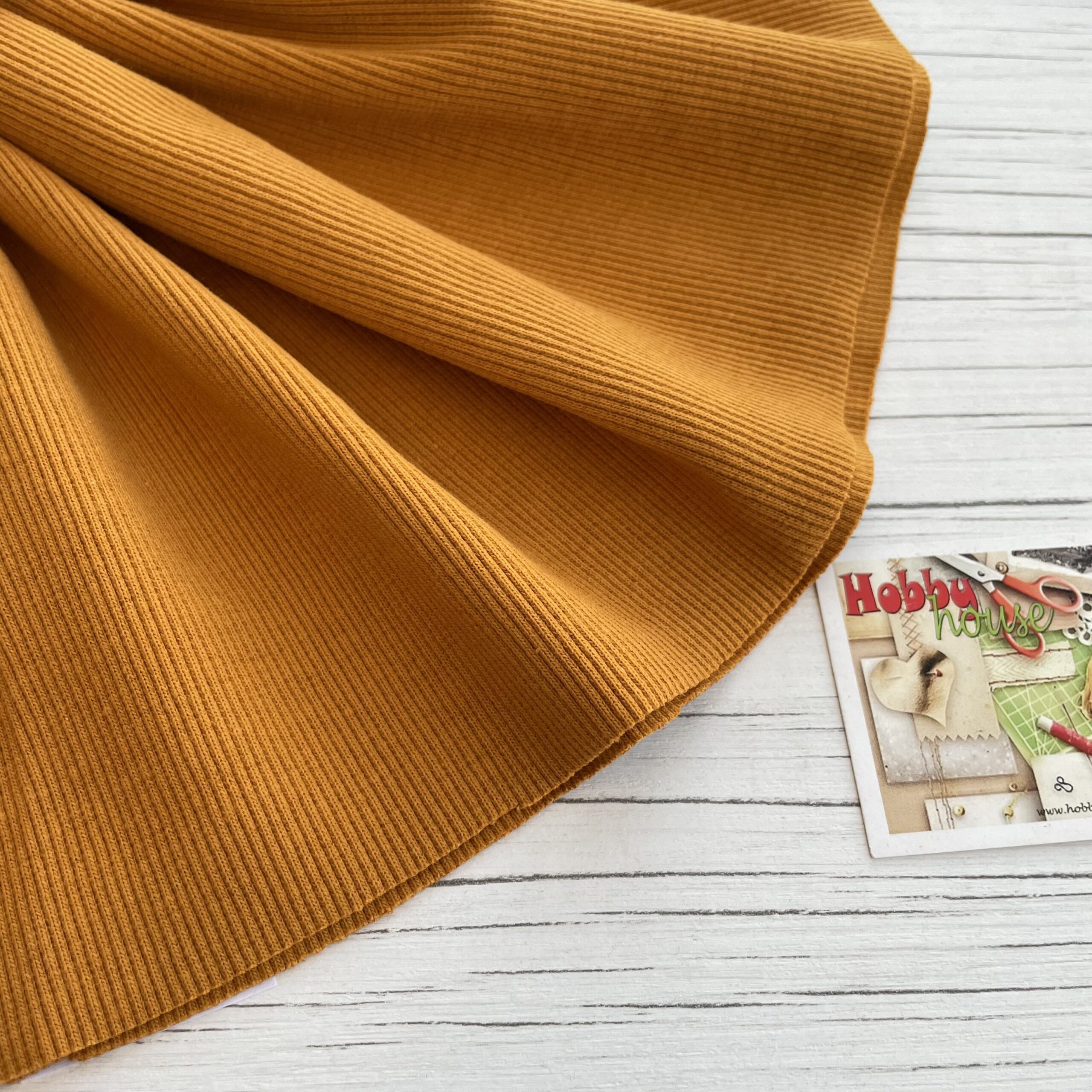 Кашкорсе охра (гірчиця) шир 2*52 щ.370 арт 3838 - Зображення 4