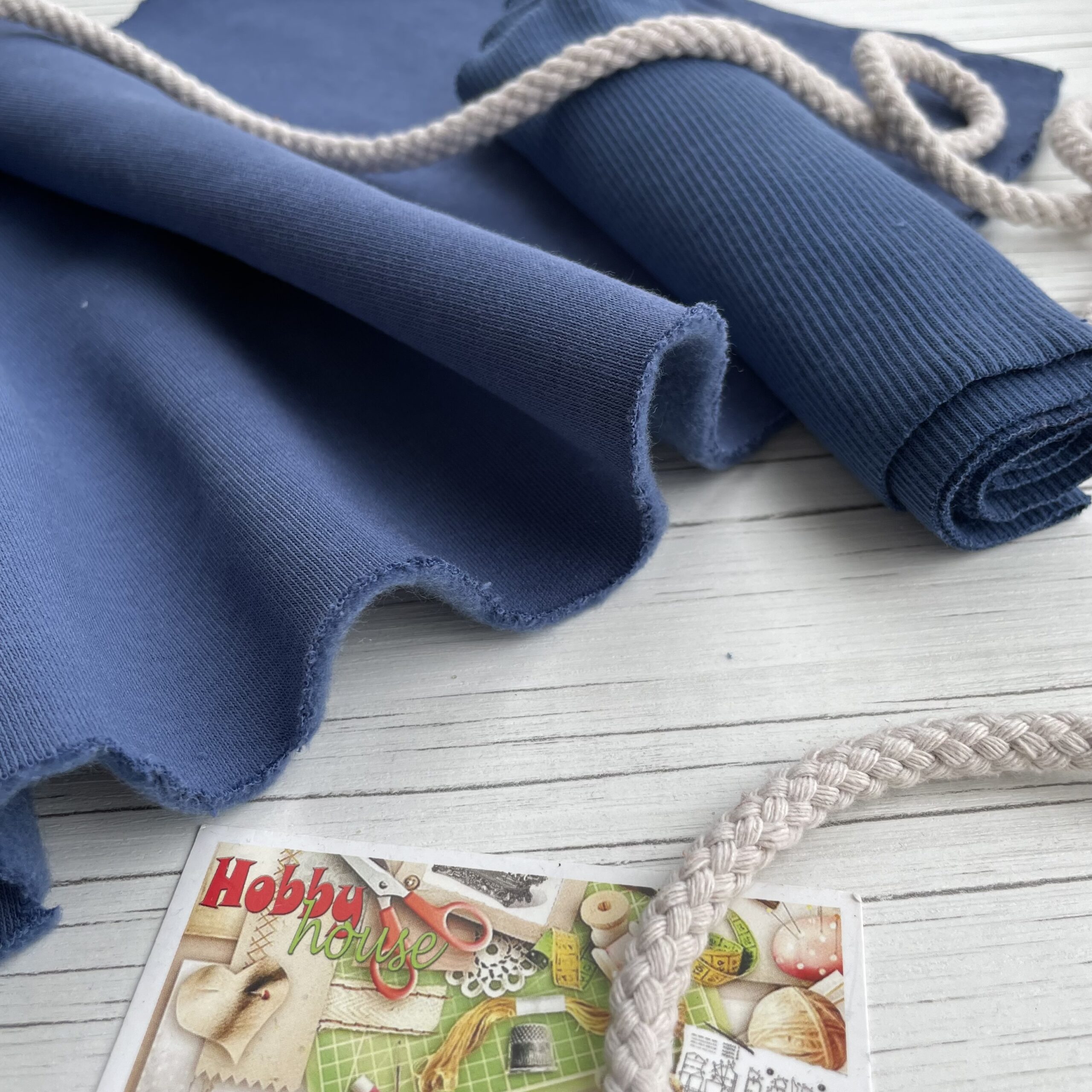 Кашкорсе індіго щ. 350 2*52 см арт. 3830 - Зображення 2