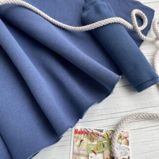 Футер 3-нитка начіс індіго арт. 3829