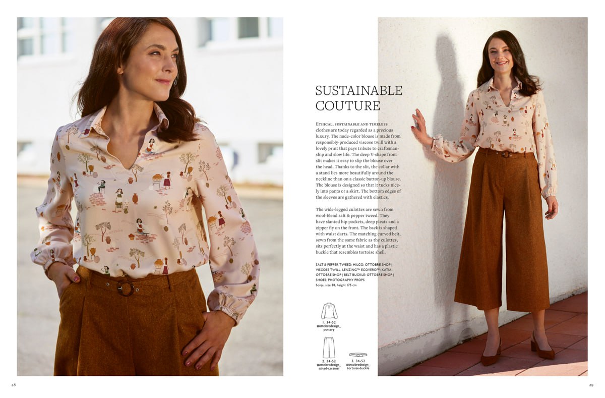 Ottobre оттобре выкройки журнал женские оттобре 2023