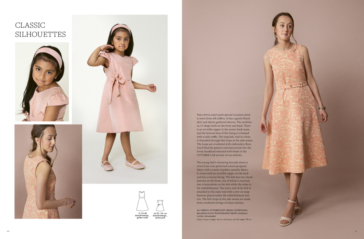 OTTOBRE design® — це неймовірний журнал з викройками Выкройки оттобре для детей, женщин и подростков