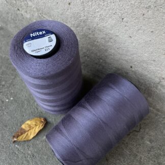 Нитки для шиття Nitex 4000 ярдів 40/2 217 сіро-фіолетовий арт. 3843