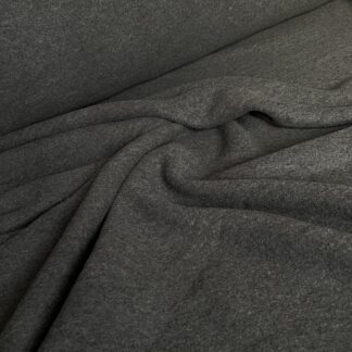 Вовняний фліс Антрацит меланж, шир. 150 см, арт. 3869