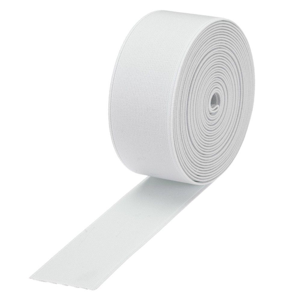 Резинка 4,5 см біла арт 3894 - Зображення 2