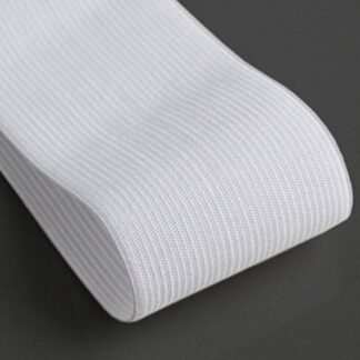 Резинка 4,5 см біла арт 3894