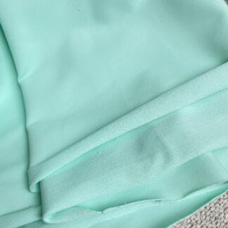 Стрейч-футер 2-нитка м'ята, арт 3894