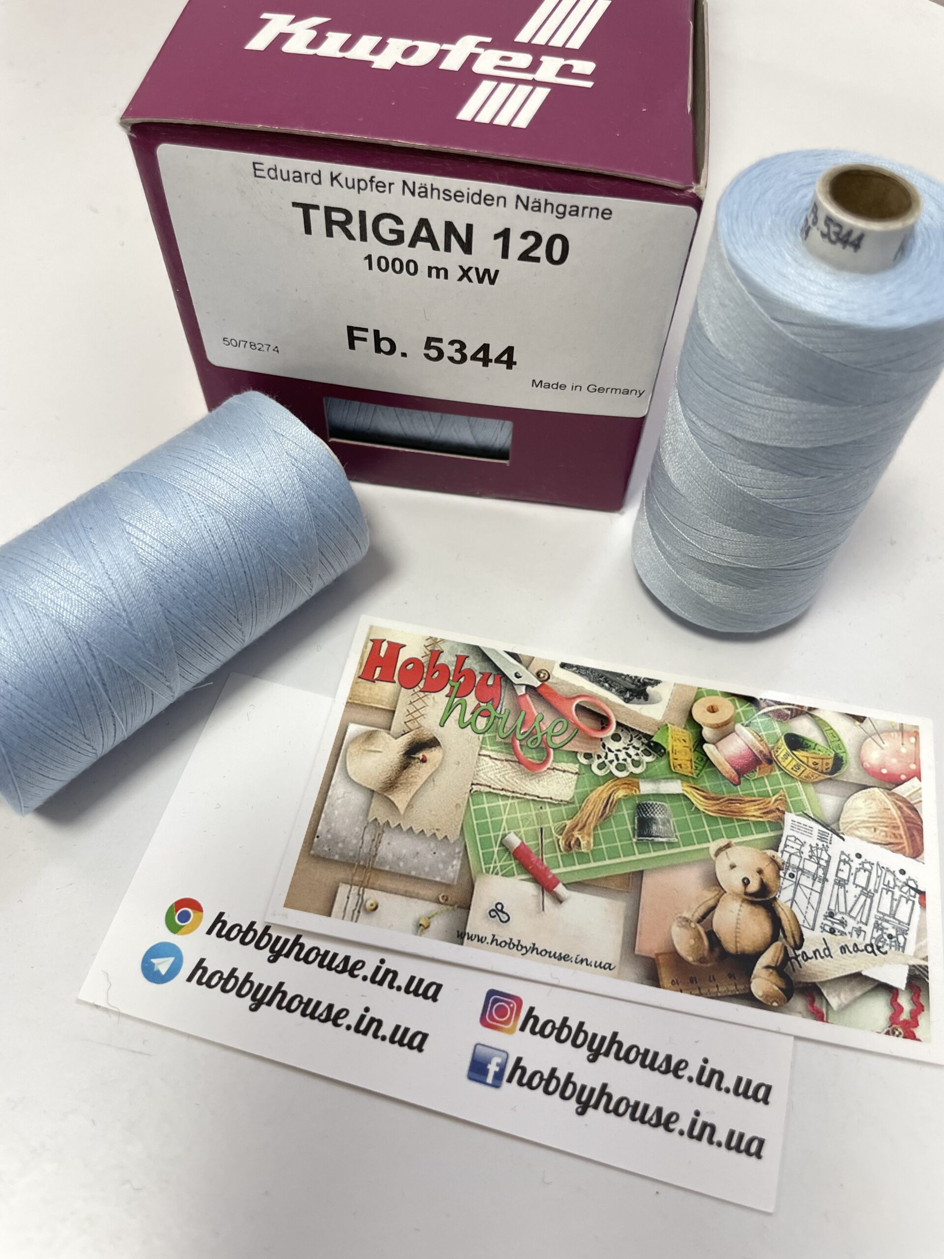 Trigan 120 1000 м 5344 блакитний арт. 3897