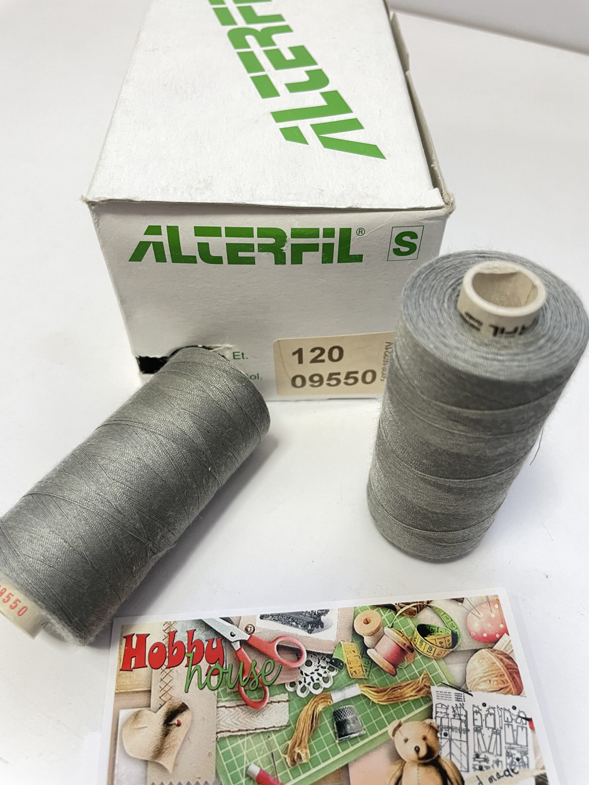 Alterfil 120 #09550 сірий  арт 1282