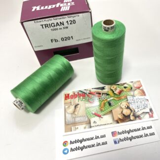 Trigan 120 1000 м 0201 зелений арт. 1366