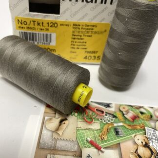 Gutermann 120 1000 м 4035 сірий-хакі арт. 0518