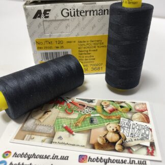 Gutermann 120 1000 м 3681 синє-фіолетовий арт. 1643