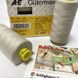 Gutermann 120 1000 м 2826 св. бежевий арт. 1644