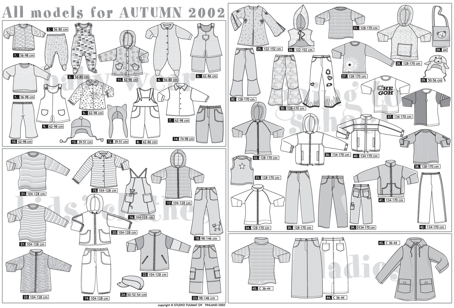 Оттобре/Ottobre Kids 3-2002 арт. 3918 - Зображення 2