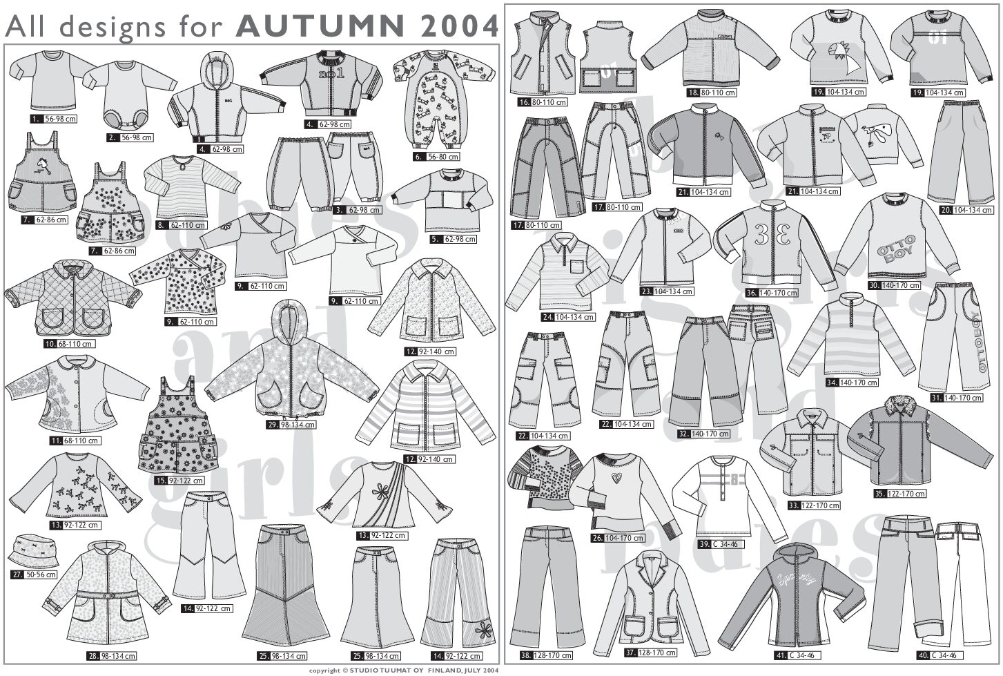 Оттобре/Ottobre Kids 3-2004 арт. 3925 - Зображення 2