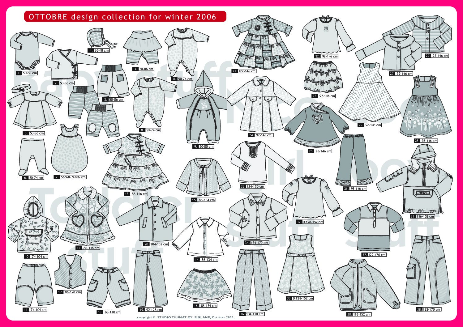 Оттобре/Ottobre Kids 5-2006 арт. 3932 - Зображення 2