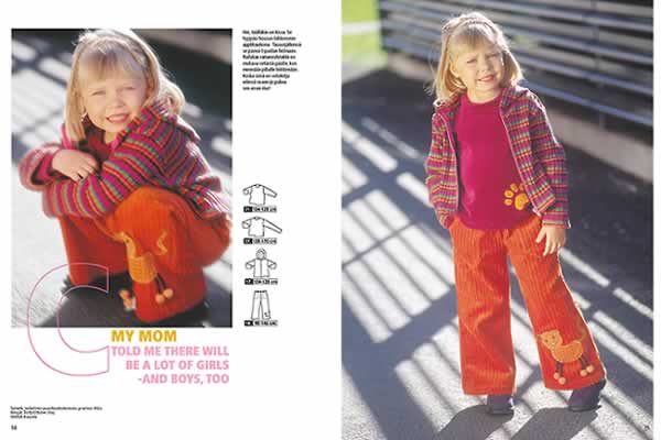 Оттобре/Ottobre Kids 3-2002 арт. 3918 - Зображення 15