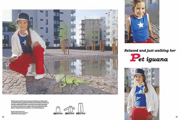 Оттобре/Ottobre Kids 3-2002 арт. 3918 - Зображення 4