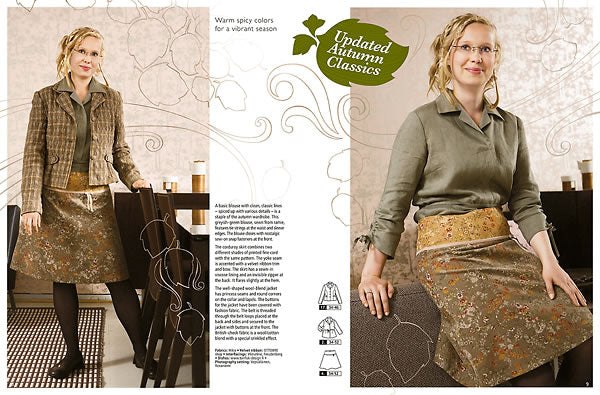 Оттобре/Ottobre woman 5-2007 Осінь/Зима (англ.) арт. 3934 - Зображення 4