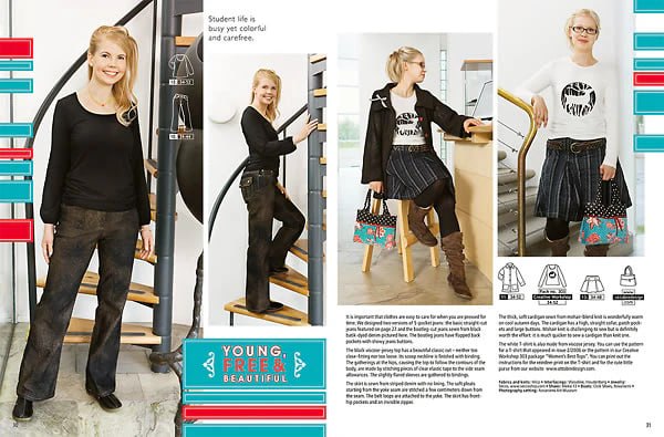 Оттобре/Ottobre woman 5-2007 Осінь/Зима (англ.) арт. 3934 - Зображення 9