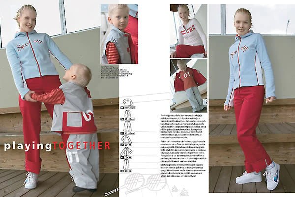 Оттобре/Ottobre Kids 3-2004 арт. 3925 - Зображення 4