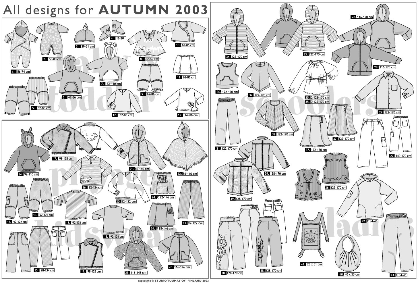 Оттобре/Ottobre Kids 3-2003 арт. 3921 - Зображення 2